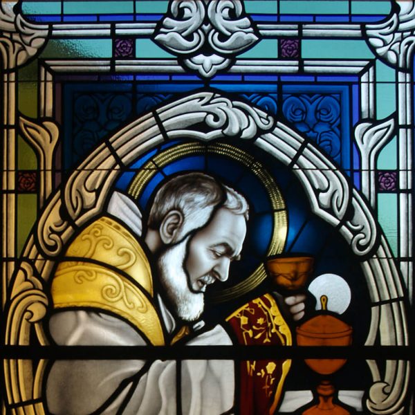 Shrine of St. Padre Prio, San Antonio TX Stained Glass