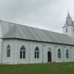 Immaculate Conception Catholic Church 1 Panna Maria TX Leaded Glass Restoration Protective Glazing W 1 scaled