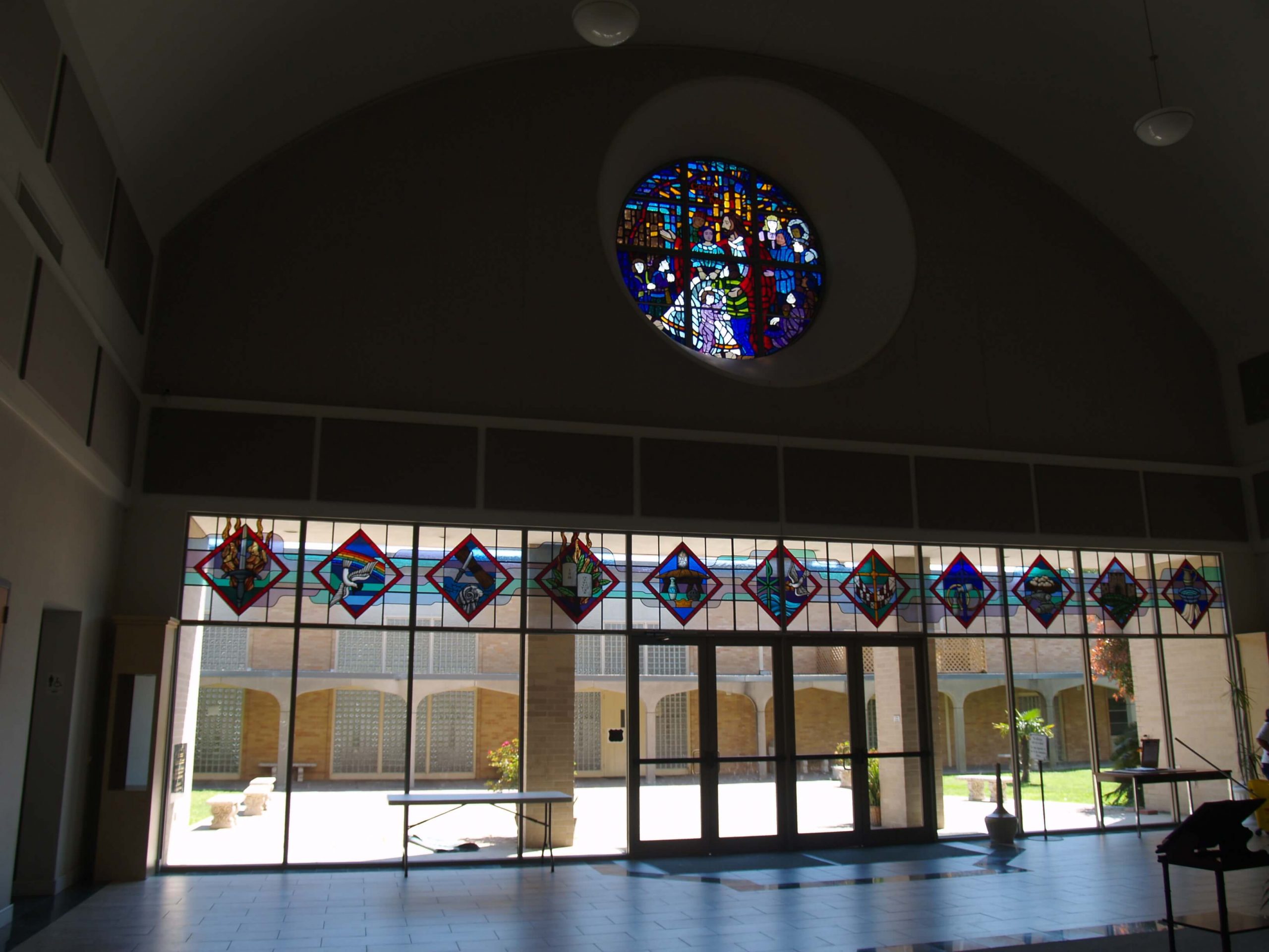 St. Jerome Catholic Church, Houston TX Stained Glass
