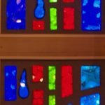 8. Sacred Heart Catholic Church Littlefield TX Faceted Glass Sacrament of Baptism scaled